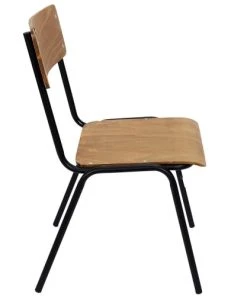 The Home Deco Factory Chaise écolier Noir -Maisons du Monde boutique chaise ecolier noir 3