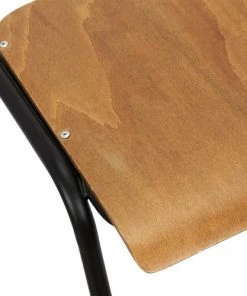 The Home Deco Factory Chaise écolier Noir -Maisons du Monde boutique chaise ecolier noir 4