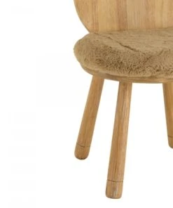 Meubles & Design Chaise Enfant Avec Dossier Ourson Et Coussin Marron -Maisons du Monde boutique chaise enfant avec dossier ourson et coussin marron 5