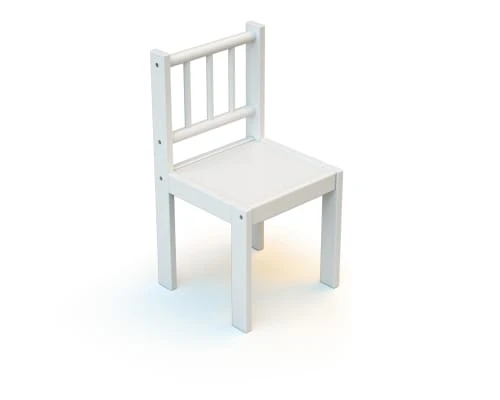 Webaby Chaise Enfant Blanc 3 Webaby Chaise Enfant Blanc