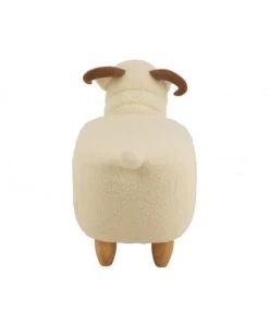 LANADECO Chaise Enfant Bois Et Textile Blanc -Maisons du Monde boutique chaise enfant bois et textile blanc 3