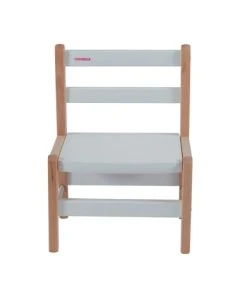 Combelle Chaise Enfant En Bois Bicolore Blanc -Maisons du Monde boutique chaise enfant en bois bicolore blanc 2
