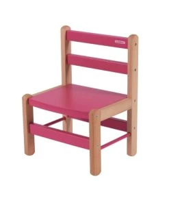 Combelle Chaise Enfant En Bois Bicolore Fuchsia 11 Combelle Chaise Enfant En Bois Bicolore Fuchsia -Maisons du Monde boutique chaise enfant en bois bicolore fuchsia 3