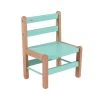 Combelle Chaise Enfant En Bois Bicolore Vert Menthe -Maisons du Monde boutique chaise enfant en bois bicolore vert menthe