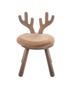 Wadiga Chaise Enfant En Bois Cerf -Maisons du Monde boutique chaise enfant en bois cerf 2