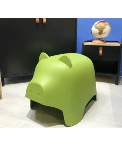 Meubletmoi Chaise Enfant En Plastique Vert -Maisons du Monde boutique chaise enfant en plastique vert 1