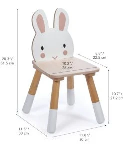 Tender Leaf Toys Chaise Enfant Lapin En Bois -Maisons du Monde boutique chaise enfant lapin en bois 4