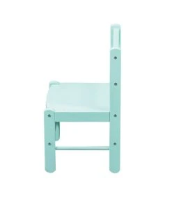 Combelle Chaise Enfant Laquée Vert Menthe -Maisons du Monde boutique chaise enfant laquee vert menthe 4