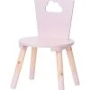 Wadiga Chaise Enfant Rose Et Bois Nuage 32x32x50cm -Maisons du Monde boutique chaise enfant rose et bois nuage 32x32x50cm