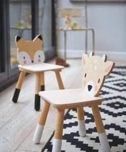 Tender Leaf Toys Chaise Forêt Beige 30 X 30 X 48 Cm -Maisons du Monde boutique chaise foret beige 30 x 30 x 48 cm 5