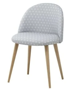 Maisons Du Monde Chaise Vintage Grise Motifs étoiles Et Bouleau