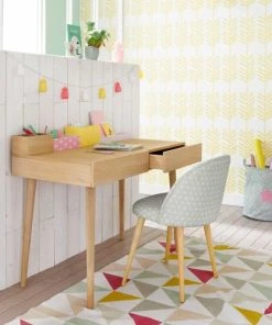 Maisons Du Monde Chaise Vintage Grise Motifs étoiles Et Bouleau -Maisons du Monde boutique chaise vintage grise motifs etoiles et bouleau 1000 6 21 159347 8