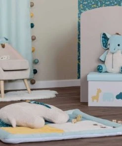 Home Maison Coffre à Jouets En Tissu Et Pouf 48x32 -Maisons du Monde boutique coffre a jouets en tissu et pouf 48x32 3