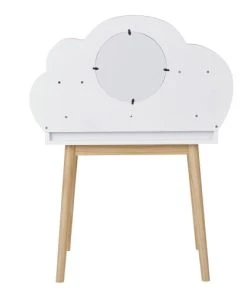 Maisons Du Monde Coiffeuse Enfant 1 Tiroir Coloris Blanc Et Naturel -Maisons du Monde boutique coiffeuse enfant 1 tiroir coloris blanc et naturel 1000 12 20 206086 4