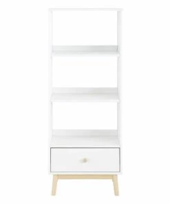 Maisons Du Monde Colonne De Rangement 1 Tiroir Blanc