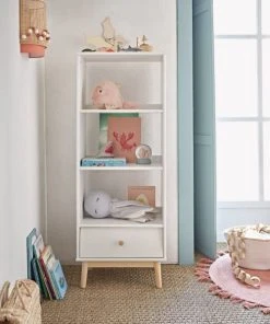 Maisons Du Monde Colonne De Rangement 1 Tiroir Blanc -Maisons du Monde boutique colonne de rangement 1 tiroir blanc 1000 9 35 215654 5