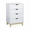 Alice's Garden Commode Blanche Scandinave, 4 Tiroirs 2 Alice's Garden Commode Blanche Scandinave, 4 Tiroirs -Maisons du Monde boutique commode blanche scandinave 4 tiroirs