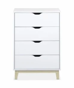 Alice's Garden Commode Blanche Scandinave, 4 Tiroirs 12 Alice's Garden Commode Blanche Scandinave, 4 Tiroirs -Maisons du Monde boutique commode blanche scandinave 4 tiroirs 4