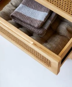 Tikamoon Commode Enfant En Orme Massif Et Cannage 11 Tikamoon Commode Enfant En Orme Massif Et Cannage -Maisons du Monde boutique commode enfant en orme massif et cannage 4