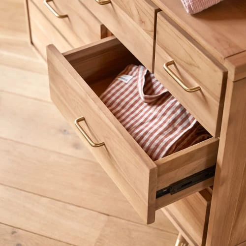 Tikamoon Commode Enfant En Teck Massif 4 Tikamoon Commode Enfant En Teck Massif – Image 2