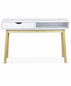 Alice's Garden Console Scandinave Blanche Avec Un Tiroir 11 Alice's Garden Console Scandinave Blanche Avec Un Tiroir -Maisons du Monde boutique console scandinave blanche avec un tiroir 3