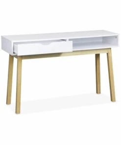 Alice's Garden Console Scandinave Blanche Avec Un Tiroir 12 Alice's Garden Console Scandinave Blanche Avec Un Tiroir -Maisons du Monde boutique console scandinave blanche avec un tiroir 4