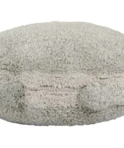 Lorena Canals Coussin Rond En Coton Olive ø48 -Maisons du Monde boutique coussin rond en coton olive oe48 2