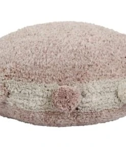 Lorena Canals Coussin Rond En Coton Rose ø48 -Maisons du Monde boutique coussin rond en coton rose oe48 3