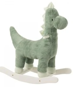 Meubles & Design Dinosaure à Bascule Vert Pour Enfant