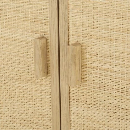 Maisons Du Monde Dressing 2 Portes Cannage En Rotin 5 Maisons Du Monde Dressing 2 Portes Cannage En Rotin - Image 3