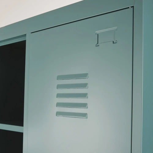 Maisons Du Monde Dressing 2 Portes En Métal Vert Foncé 5 Maisons Du Monde Dressing 2 Portes En Métal Vert Foncé - Image 3