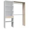 Dmora Dressing Avec Effet Bois Blanc Et Chêne -Maisons du Monde boutique dressing avec effet bois blanc et chene