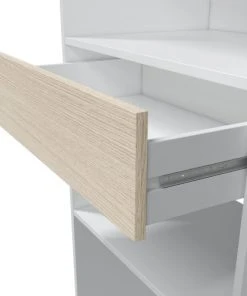 Dmora Dressing Avec Effet Bois Blanc Et Chêne -Maisons du Monde boutique dressing avec effet bois blanc et chene 4