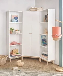 Maisons Du Monde Dressing D'angle 2 Portes Battantes Blanc -Maisons du Monde boutique dressing d angle 2 portes battantes blanc 1000 7 36 226192 5