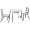 KidKraft Ensemble Table Avec Rangement Et 2 Chaises Blanc Et Gris -Maisons du Monde boutique ensemble table avec rangement et 2 chaises blanc et gris