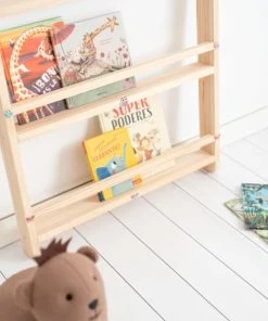 Crochetts Étagère à Livres Montessori Angela Pin Naturel -Maisons du Monde boutique etagere a livres montessori angela pin naturel 3