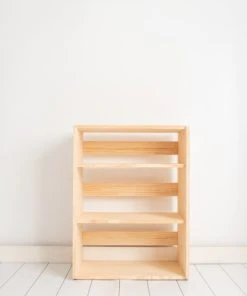 Crochetts Étagère à Livres Montessori Blanca Pin Naturel -Maisons du Monde boutique etagere a livres montessori blanca pin naturel 1
