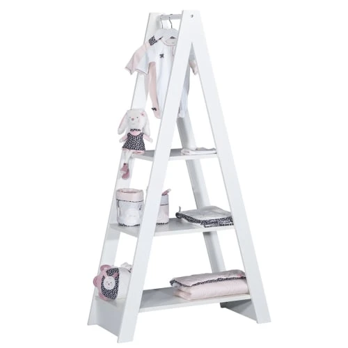 Sauthon Etagère Bibliothèque 45x170x91cm Blanc 4 Sauthon Etagère Bibliothèque 45x170x91cm Blanc - Image 2