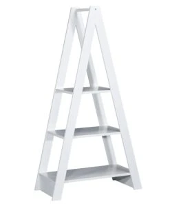 Sauthon Etagère Bibliothèque 45x170x91cm Blanc