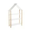 Wadiga Étagère Bibliothèque Chambre Enfant Maison Blanc Et Bois 79x30x131cm -Maisons du Monde boutique etagere bibliotheque chambre enfant maison blanc et bois 79x30x131cm