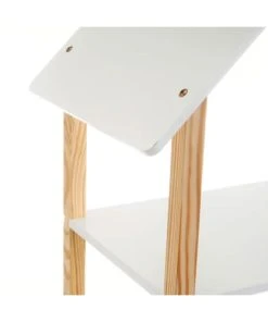 Wadiga Étagère Bibliothèque Chambre Enfant Maison Blanc Et Bois 79x30x131cm -Maisons du Monde boutique etagere bibliotheque chambre enfant maison blanc et bois 79x30x131cm 3