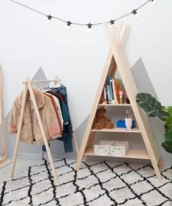 RNT By Really Nice Things Étagère Bibliothèque En Pin Massif Couleur Naturel Forme De Tipi 9 RNT By Really Nice Things Étagère Bibliothèque En Pin Massif Couleur Naturel Forme De Tipi -Maisons du Monde boutique etagere bibliotheque en pin massif couleur naturel forme de tipi 1