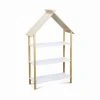 Alice's Garden Etagère Bibliothèque Pour Enfant 3 Niveaux En Pin Naturel Blanc -Maisons du Monde boutique etagere bibliotheque pour enfant 3 niveaux en pin naturel blanc