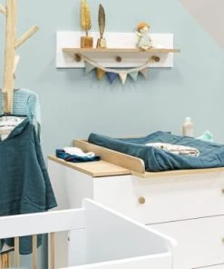 Bopita Étagère Blanc Chêne -Maisons du Monde boutique etagere blanc chene 4