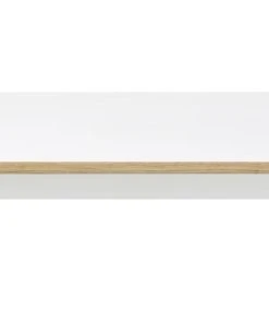 Bopita Étagère Blanc/chêne En MDF Et Chêne