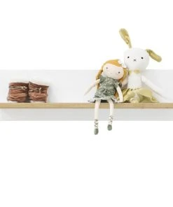 Bopita Étagère Blanc/chêne En MDF Et Chêne -Maisons du Monde boutique etagere blanc chene en mdf et chene 3