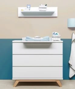 Bopita Étagère Blanc/naturel En MDF -Maisons du Monde boutique etagere blanc naturel en mdf 2