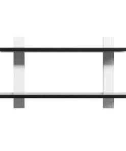 Bopita Étagère Blanc/noir En MDF -Maisons du Monde boutique etagere blanc noir en mdf 2