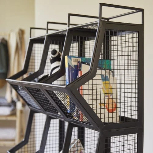 Tikamoon Etagère Casiers Enfant En Métal 4 Tikamoon Etagère Casiers Enfant En Métal - Image 2