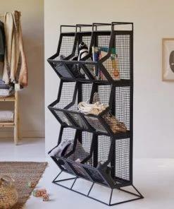 Tikamoon Etagère Casiers Enfant En Métal 10 Tikamoon Etagère Casiers Enfant En Métal -Maisons du Monde boutique etagere casiers enfant en metal 3
